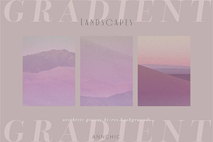 Gradient Landscape Backgrounds