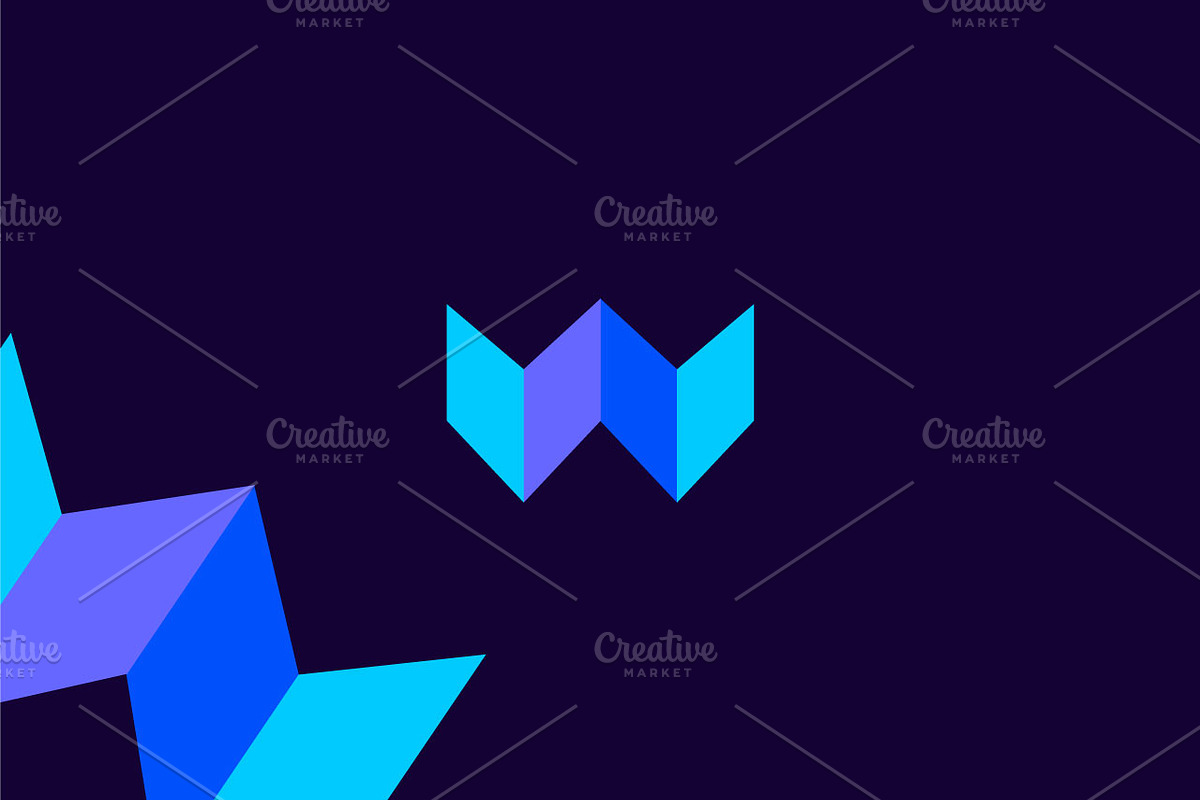 Modern W Letter Logo Design Template, a Branding & Logo Template by Sagar Gabol (Photo 5 of 6)