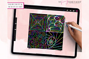 Embossed Texture Procreate Brushes, a Brush Add-On by My Fancy Design Shop (Thumbnail 5 of 9)