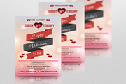 Valentine’s Day Party Flyer, an Invitation Template by Template Shop (Thumbnail 2 of 3)