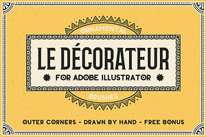 Le Decorateur Ornamental Brushes