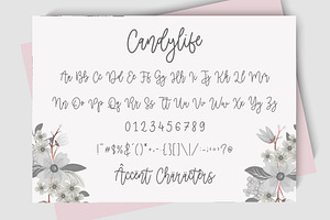 Candylife Monoline Calligraphy Font