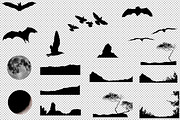 Night Sky Silhouette Actions, an Action Add-On by PhotoSpirit (Thumbnail 9 of 12)