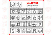 Valentine Icons - Dingbat Font, a Symbol Font by WADLEN (Thumbnail 2 of 7)