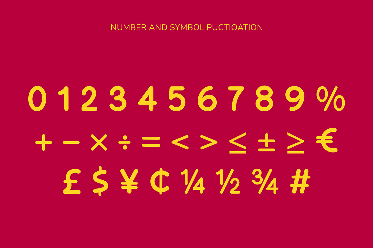 Fast Food – Bumbers Font, a Sans Serif Font by Stylin Studio (Photo 5 of 8)