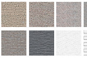 Seamless Brick Textures - Wall Pack, a Texture Graphic by Arthitecture Home (Thumbnail 2 of 11)