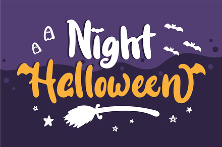 Night Halloween Font