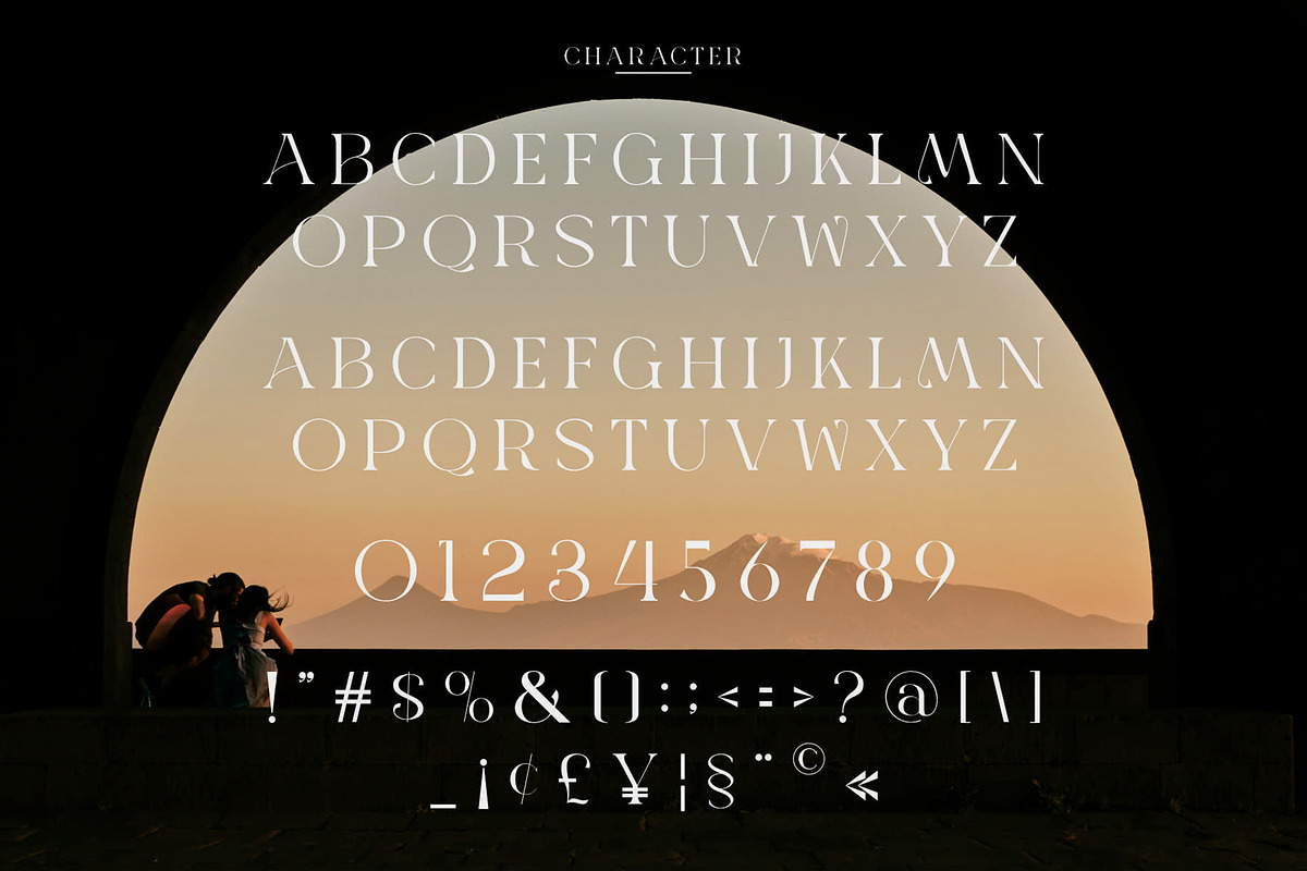 KUINCA Modern Ligature Serif, a Serif Font by Alfinart (Photo 7 of 8)