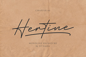 Hertine - Monoline Signature