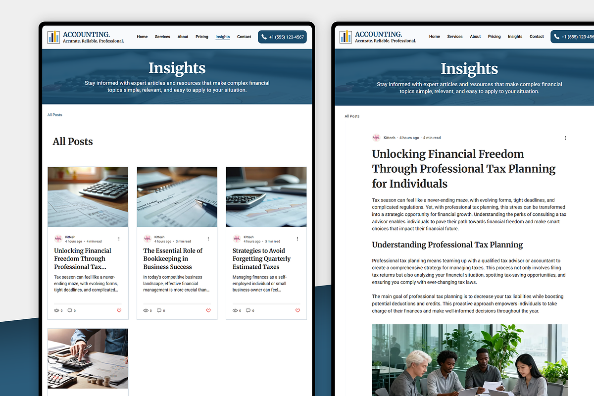 Accountant Wix Studio Website, a Wix Template by Kitteeh (Photo 10 of 10)