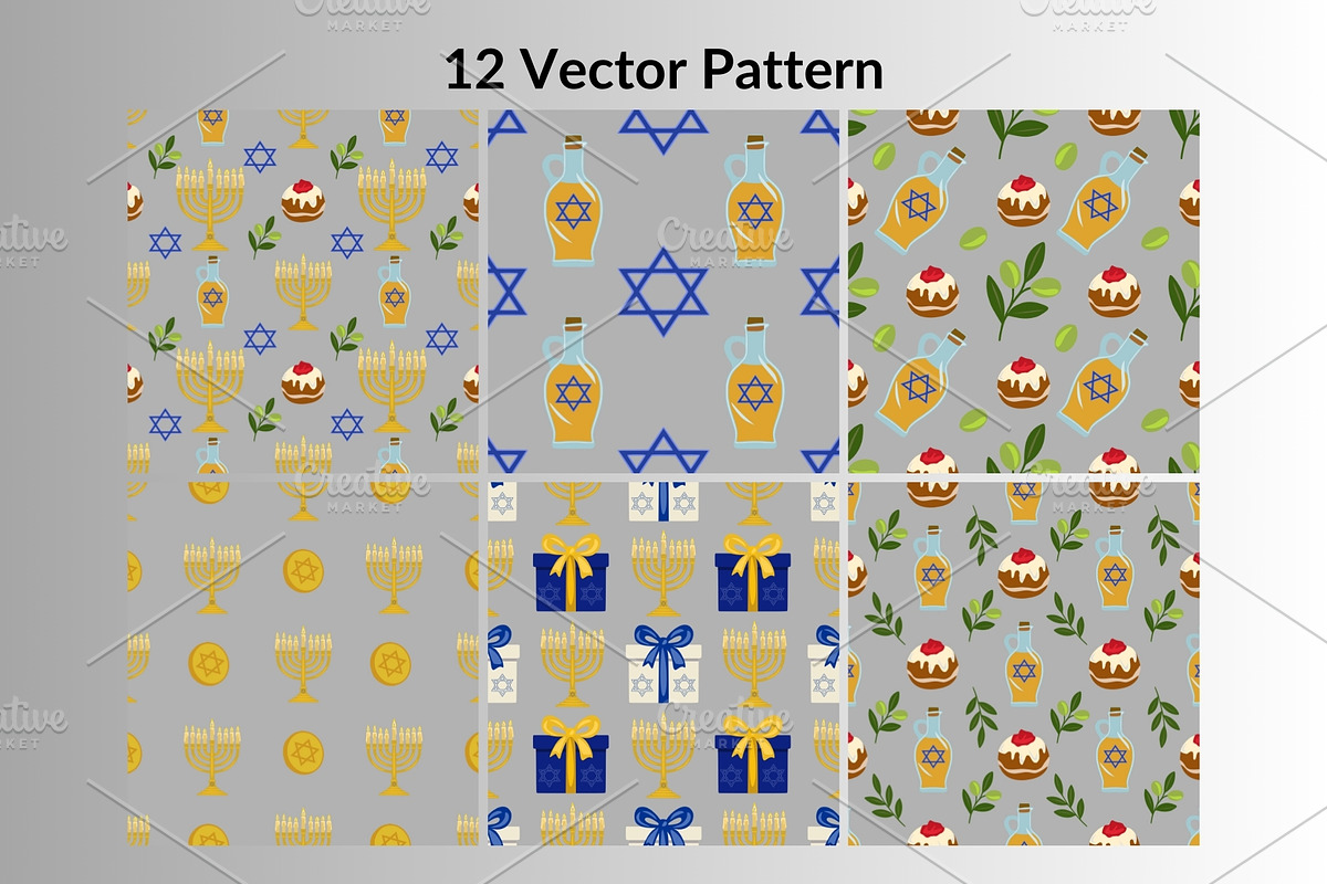 Happy Hanukkah, a Seasonal Illustration by Elatedowl (Photo 3 of 16)