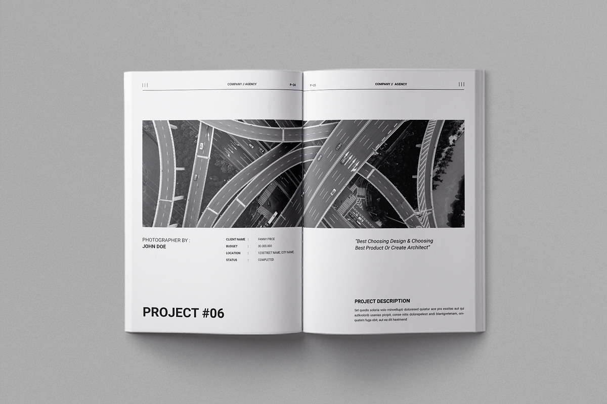 Architecture Portfolio - Canva, INDD, a Brochure Template by Work-Envance (Photo 11 of 15)