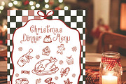 Whimsical Christmas Doodle Clipart, an Object Illustration by Amalia Calligraphy (Thumbnail 6 of 9)