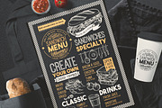 Bagels & Paninis hand-drawn graphic, a Food Illustration by BarcelonaShop (Thumbnail 5 of 5)