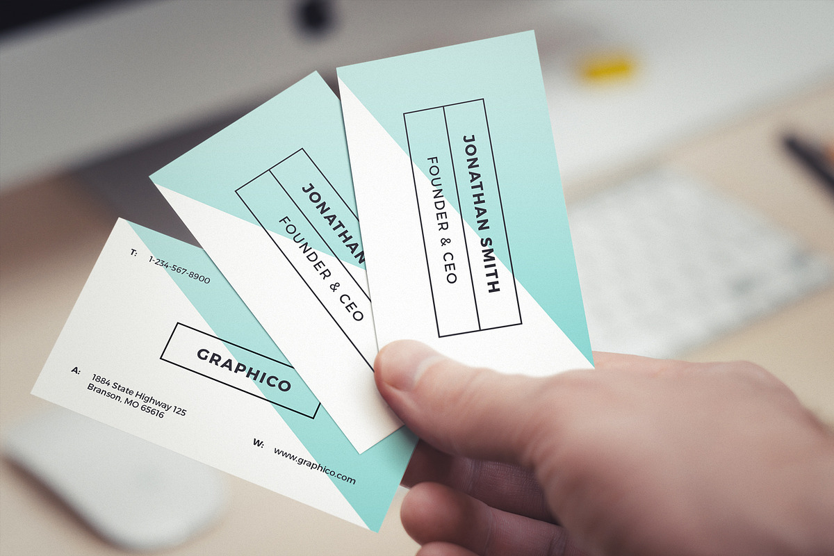 Simple Minimal Business Card - 53, a Business Card Template by ND Design (Photo 4 of 7)