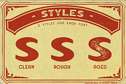 The Print Press Collection, a Sans Serif Font by Bart Wesolek (Thumbnail 2 of 10)