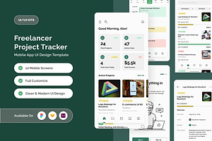 Productivity Dashboard Mobile App, an App Template by twinstd