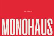 Monohaus - Tall Display Font, a Font by Simplify Creative (Thumbnail 7 of 9)