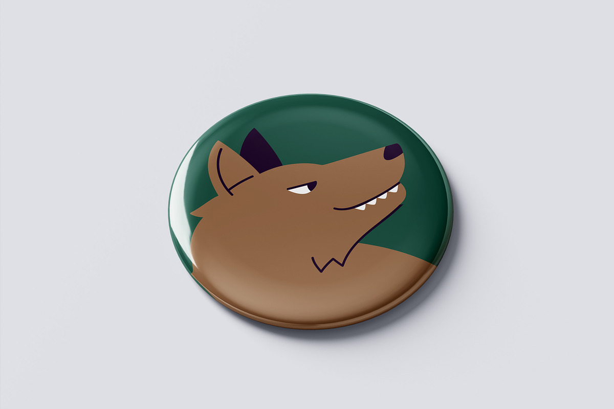 Wolf, wild forest animals set, an Animal Illustration by Good Studio (Photo 5 of 8)