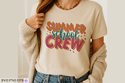 Summer School Crew SVG Groovy, a Seasonal Illustration by mh_arif (Thumbnail 3 of 4)