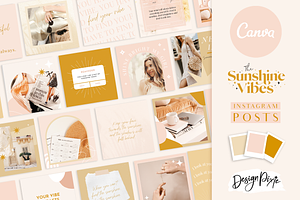 Instagram Templates Boho Canva