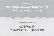 Ucu Aned a Fancy Handwriting Font, a Sans Serif Font by MuSan (Thumbnail 4 of 7)