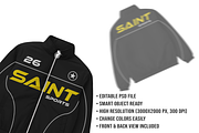 Bomber Jacket Mockup – Editable PSD, a Hoody Mockup by std.badboy (Thumbnail 3 of 4)