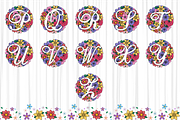 Floral Alphabet, Floral Font SVG, an Object Graphic by D2PUTRI (Thumbnail 28 of 31)