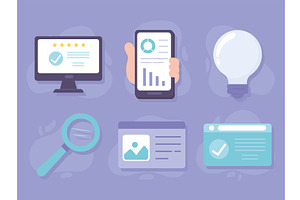 digital businesss report, a Person Illustration by studiogstock