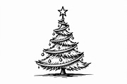 Festive Christmas Tree Silhouette Bu, an Illustration by Artivon (Thumbnail 20 of 21)