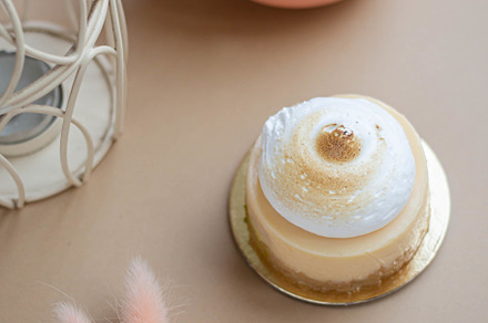 lemon cake with cream, a Food & Drink Photo by Arymer