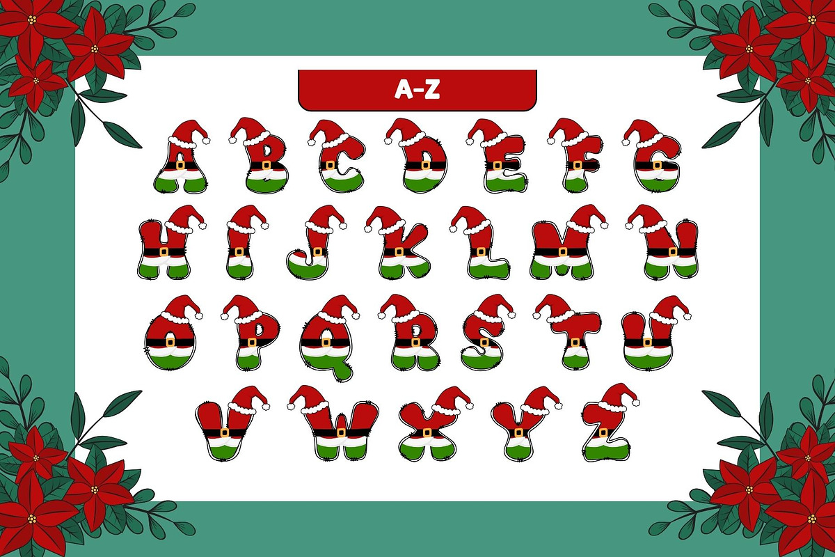 Fox Grinch Color Font, a Symbol Font by Fox7 By Rattana (Photo 3 of 9)