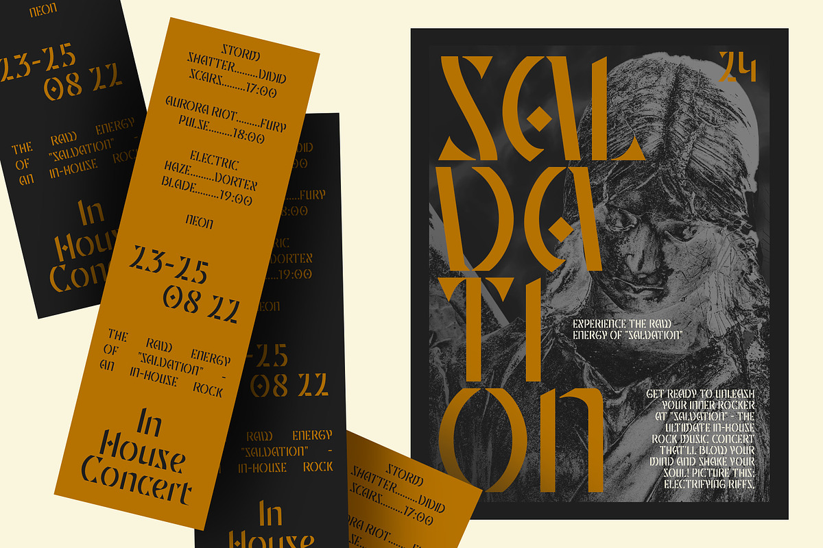 CS Grover – Display Font, a Sans Serif Font by Craft Supply Co. (Photo 6 of 8)