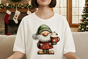Whimsical christmas Santa clipart, an Illustration by Designworld (Thumbnail 3 of 6)