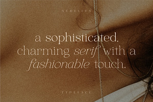 Aurelius - Feminine Chic Serif