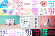 Procreate 500+ Brushes Bundle, a Brush Add-On by Almazova Dolzhenko (Thumbnail 11 of 21)