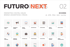 Futuro Next Icons Bundle