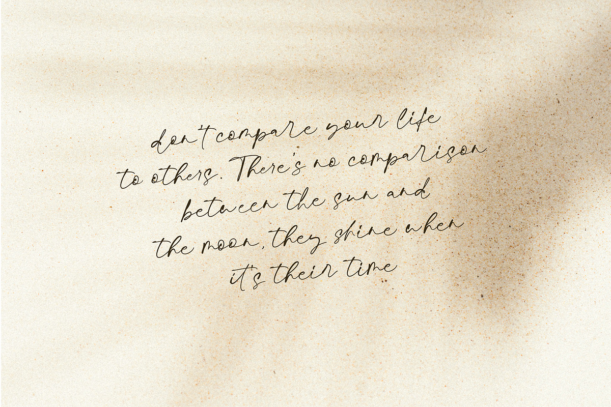 One Thousand Handwriting, a Script Font by etigletters (Photo 4 of 15)