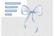 Watercolor Blue Coquette Frames, an Illustration by TatiMockup (Thumbnail 4 of 4)