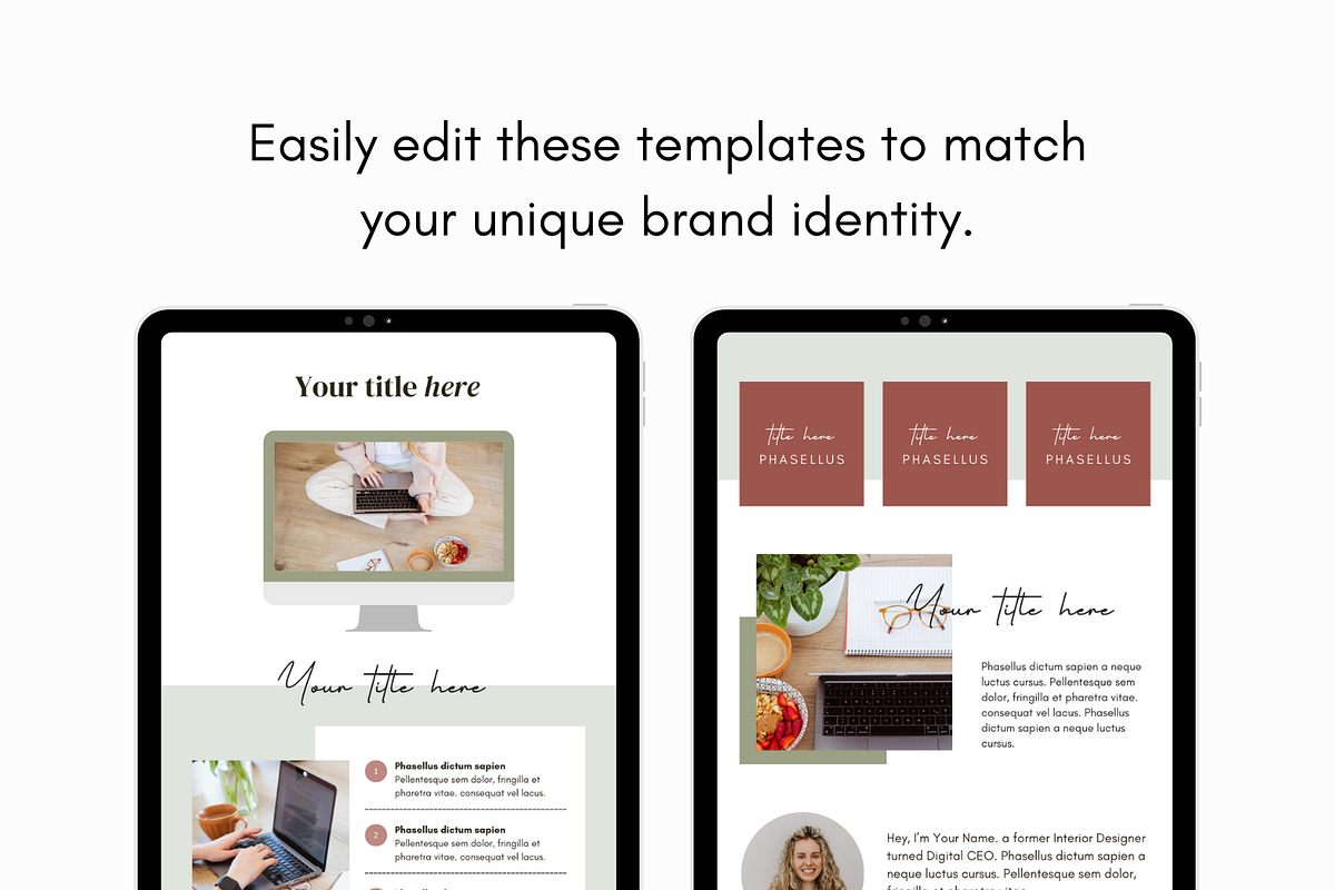 New: Email Marketing Canva Template, an Email Template by Kala and Hansuja Studio (Photo 3 of 5)