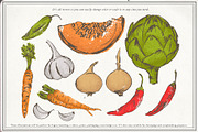 Vegetable collection 1, an Object Graphic by Siosay (Thumbnail 11 of 11)