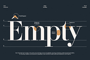 GC Pregio - Clean Serif Typeface, a Serif Font by Glyphonic (Thumbnail 9 of 15)