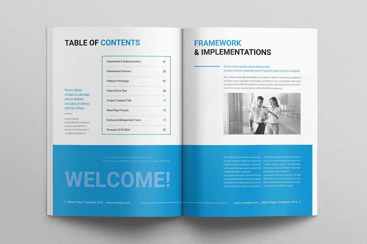 White Paper Template, a Brochure Template by E-Type (Photo 2 of 9)
