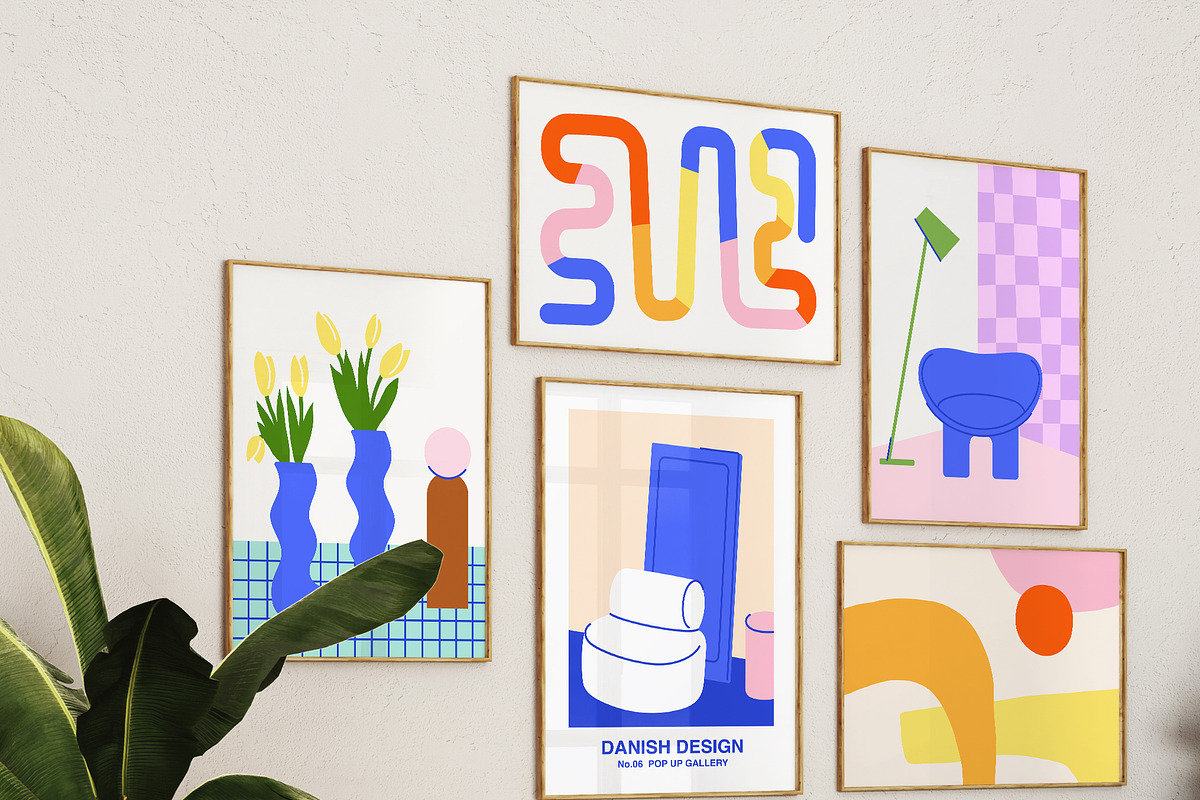 Pop Up Gallery Vector Poster Creator, an Object Graphic by ArtFM (Photo 12 of 13)