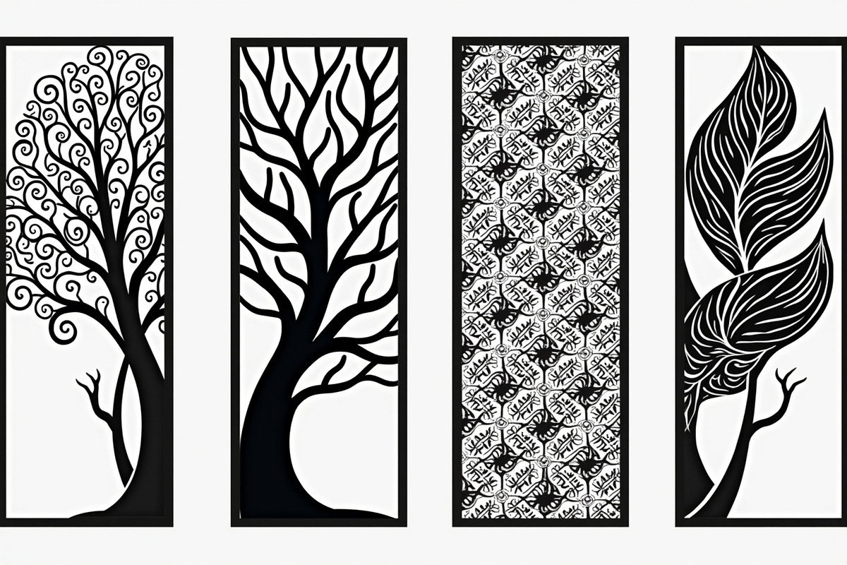 Laser Cut Panel Vector Set, an Illustration by Designs_River (Photo 5 of 9)