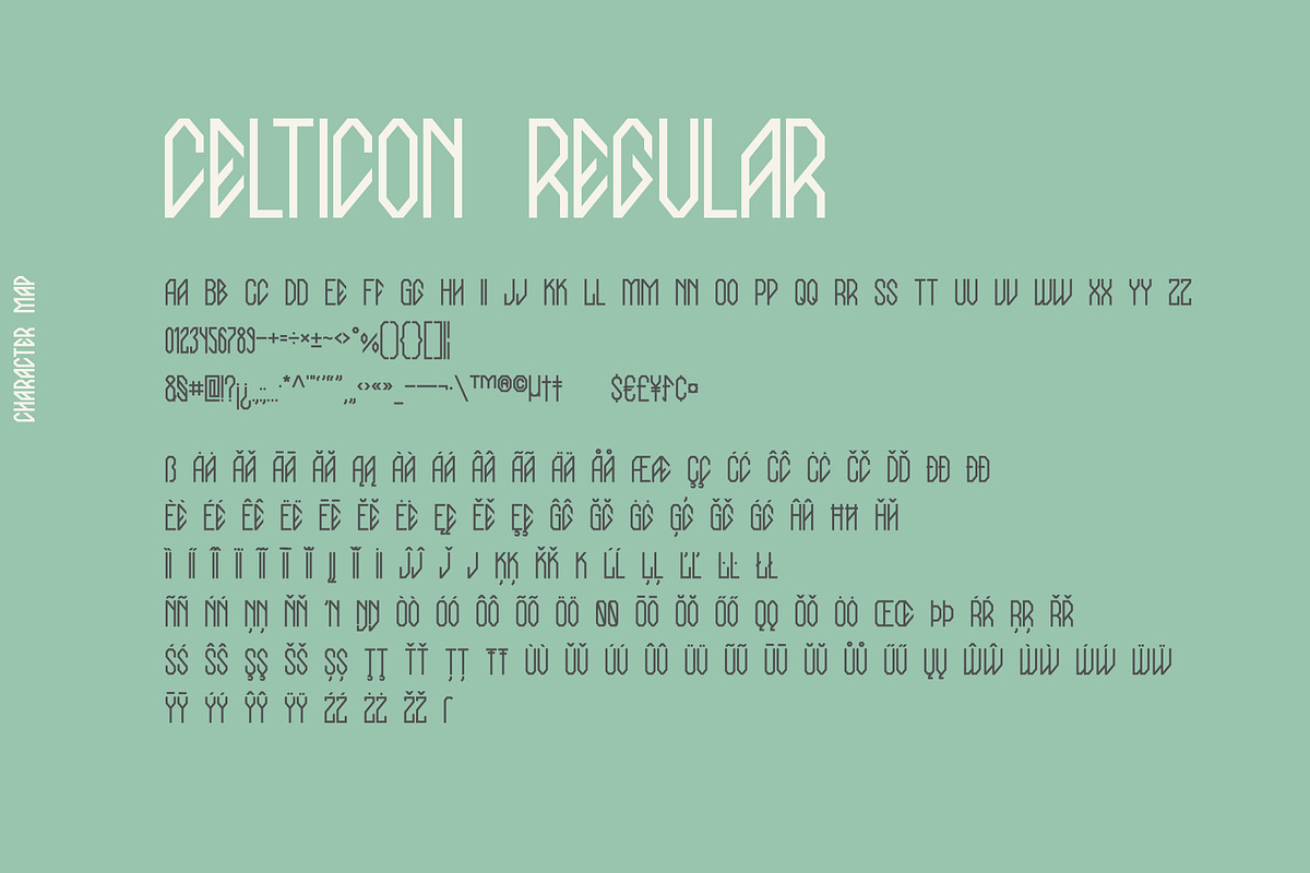 Celticon Font Family, a Blackletter Font by Sentavio (Photo 7 of 7)