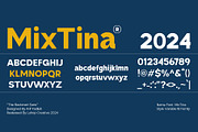 MixTina, a Sans Serif Font by LuhopCreative (Thumbnail 7 of 14)