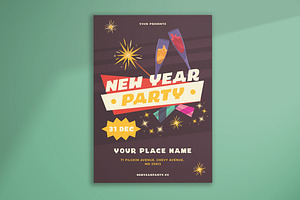 New Year Party Flyer