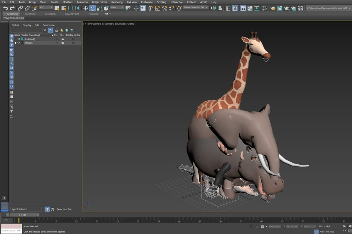Animals 1, an Animal 3D Model by ithappy (Photo 30 of 32)