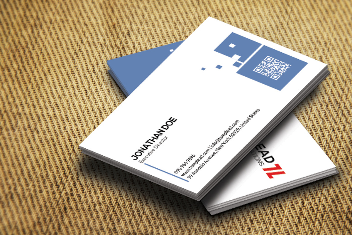 Minimal Business Card CM0200, a Business Card Template by annozio (Photo 2 of 4)